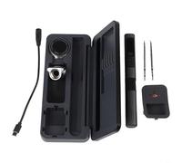 Estación de soldadura inteligente HS-02 con tecnología de calefacción interna, calefacción de alto rendimiento de 9 W-100 W, fuente de alimentación de protocolo múltiple PD/QC/DC, pantalla IPS a color