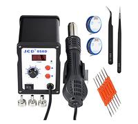 Estación de soldadura, JCD Estación de soldadura 70 0W 858D Air Hot 11 0V 220V Soldador DIRIGIÓ Estación de reparación de soldadura de soldadura de calor digital T12 Para retrabajo y desoldadura