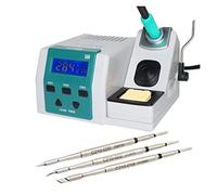Estacion de Soldadura, Kit de hierro de soldadura eléctrica de calefacción rápida sin plomo T26 Soldering JBC Manejar el sistema de calefacción de energía universal de 80W(T26 JBC-3Pcs tips)