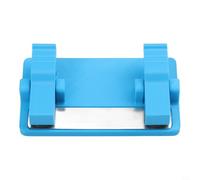 Estación de soldadura LED que ayuda a las manos con clips de cocodrilo para reparación de PCB y trabajo de tira LED, base de metal de plástico azul, tamaño estándar