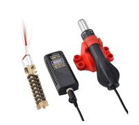 Estación de soldadura micro retrabajo con pistola aire caliente 750 W, 110 V/220 V, secador pelo digital LED for, calor, herramientas reparación(8858A Set 2)