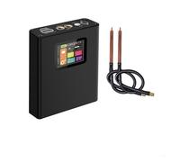 Estación de soldadura, Portable Spot Welder with 1.8" LCD Screen, 30 Gears 18650 Battery DIY Kit