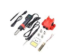 Estación De Soldadura SMD 750 W, Pistola Aire Caliente 2 En 1, Soldador Con Pantalla Digital LCD, For Reparación Circuitos Integrados BGA PCB Calentamiento rápido(Set2)