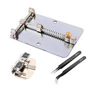 Estación de soldadura, TARJETA DE CIRCUITO IMPRESO Soporte Jig for la reparación de la placa de circuito del teléfono celular Reparación universal de retrabajo. SMD Plataforma de soldadura con 2 pinza