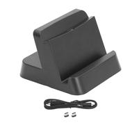 Estación de Soporte de Carga del Portal PS5 para Viajar a Casa con Cargador de Controlador Portátil (Black)