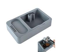 Estación de Tasaje - Soporte Anti Para Café Con Caja De Marcos | Estación De Atascado Con Bandeja De Marcos | Para Cocina, Casa, Bar, Salón De Té, Taller