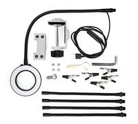 Estación manual de ayuda para soldar con lupa LED 3X avanzada, brazos flexibles e iluminación variable para reparación de PCB, herramienta esencial para trabajos electrónicos