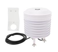 Estación Meteorológica 4 en 1, Sensor Ambiental Exterior, Temperatura, Humedad, Intensidad Lumínica y CO2, 9-30V, Comunicación 4-20mA - Alta Precisión, Construcción Resistent (YGC-BYX-M-KV-A2)