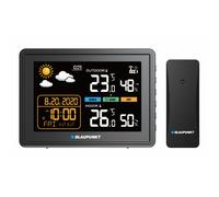 Estación meteorológica Blaupunkt higrómetro presión previsión WS30BK