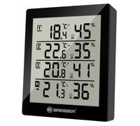 Estación meteorológica Bresser Temeo Hygro Quadro Negro 4x27x15 cm.