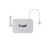 Estación meteorológica froggit DP3000 3 en 1 WiFi/LAN Gateway (hub WiFi compatible con IoT con almacenamiento de datos en tarjetas Micro SD)