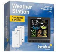 Estación meteorológica Levenhuk Wezzer PLUS LP40 Base color 16x13x7 cm.