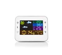 Estación Metereológica Sensor De Wireless Despertador Pronóstico Tiempo