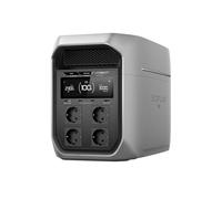 Estación portátil EF EcoFlow DELTA 3 Max Plus 2048 Wh, Generador solar | Ampliable a 10 kWh, Batería LFP, salida CA 3000 W, carga rápida 0-80% en 47 min, respaldo SAI de 10 ms, para hogar/camping