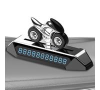 Estacionamiento temporal del coche - Adornos de de motocicleta, registro de estacionamiento temporal decorativo | Aromaterapia de coche con estacionamiento temporal