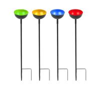 Estaciones de riego de Abejas - Fabricante de Agua de polinizadores, baño de Aves de | 4 Platos de Agua de Abejas, Fuente de Agua por Patio, de de Metal, solución de ARR