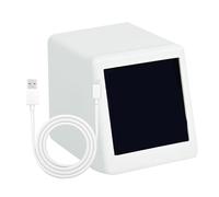 Estaciones meteorológicas: reloj de radio impulsado | Sensor de presión barométrica, monitor de temperatura y humedad con pronóstico meteorológico, alarma de control inteligente de escritorio portátil