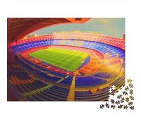 Estadio Camp NOU Puzzle 1000 Piezas, Fútbol DIY, Juguete Educativo, Decoración del Hogar, para Niños Mayores De 12 Años 1000pcs (75x50cm)