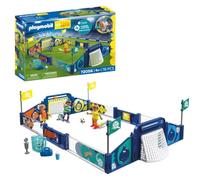 PLAYMOBIL | My Life | Fussball-Arena | Campo de fútbol con Mecanismo de Tiro y 2 porterías | Juguete de fútbol a Partir de 4 años | 72056