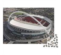Estadio de Wembley Puzzle De 1000, Fútbol DIY, Juguete Educativo, Decoración del Hogar, para Niños Mayores De 12 Años 1000pcs (75x50cm)