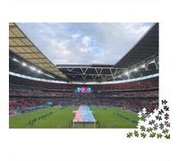 Estadio de Wembley Puzzle De 1000, Fútbol Pitches DIY, Juguete Educativo, Decoración del Hogar, Rompecabezas Adultos, A Partir De 14 Años 1000pcs (75x50cm)