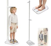 Estadiómetro, Dispositivo De Medición De Altura De 20 A 210 Cm Estadiómetro Portátil Con Doble Escala Base Integrada Para Medir La Longitud Del Pie Diseño Desmontable Con Cabezal Y Soporte De Pared