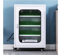 Estadística de carga recargable USB con 60 ranuras, ruedas universales para oficinas, escuelas y eventos. Nizer portátil para dispositivos