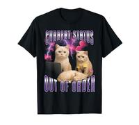 Estado Actual Fuera de Servicio Funny Cat Bootleg Camiseta