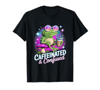 Estado de ánimo de Amante del café con cafeína y Confundido Camiseta