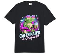 Estado de ánimo de Amante del café con cafeína y Confundido Comfort Colors Adult Heavyweight T-Shirt