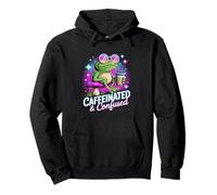 Estado de ánimo de Amante del café con cafeína y Confundido Sudadera con Capucha