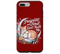 Estado de ánimo de mamá Salvaje Embarazada: Embarazada y Carcasa para iPhone 7 Plus/8 Plus