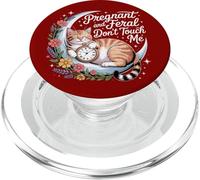 Estado de ánimo de mamá Salvaje Embarazada: Embarazada y PopSockets PopGrip para MagSafe