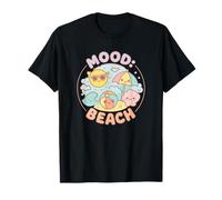 Estado de ánimo: Playa - Kawaii Summer Vibes Circle Art Camiseta