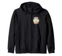 Estado de ánimo: Playa - Kawaii Summer Vibes Circle Art Sudadera con Capucha