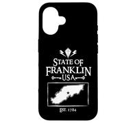 Estado de Franklin Estados Unidos Eastern Tennessee North Carolina USA Carcasa para iPhone 16