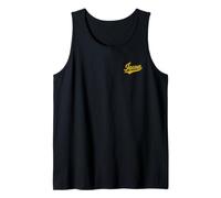Estado DE Iowa Varsity Script Classic Sports Jersey Style Camiseta sin Mangas