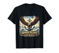 Estado del Patrimonio Marítimo de Rhode Island Eagle Camiseta