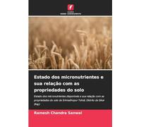 Estado dos micronutrientes e sua relação com as propriedades do solo: Estado dos micronutrientes disponíveis e sua relação com as propriedades do solo de Srimadhopur Tehsil, Distrito de Sikar (Raj.)