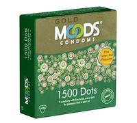 Estados de ánimo oro 1500 Dots - 3 Condones