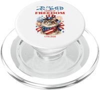 Estados Unidos 250 Aniversario celebra a un Amante de los Gatos patrióticos geniales PopSockets PopGrip para MagSafe
