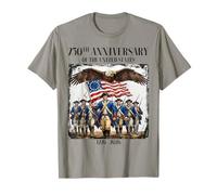 Estados Unidos 250 Aniversario Guerra Revolucionaria 1776 2026 Camiseta