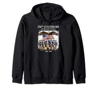 Estados Unidos 250 Aniversario Guerra Revolucionaria 1776 2026 Sudadera con Capucha