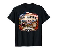 Estados Unidos 250 Aniversario Orgullo de New Hampshire Camiseta