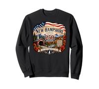 Estados Unidos 250 Aniversario Orgullo de New Hampshire Sudadera