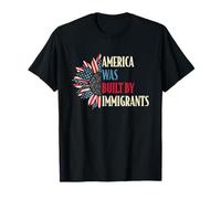 Estados Unidos fue construido por inmigrantes, apoyando los derechos de los refugiados Camiseta