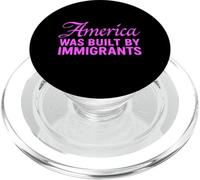 Estados Unidos fue Construido por inmigrantes protestan contra una niña activista migra PopSockets PopGrip para MagSafe