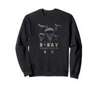 Estados Unidos Paratroopers D-Day WWII Normandy 82nd 101nd Airborne Sudadera