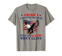 Estados Unidos, un país tan grande que incluso sus enemigos no dejarán humor Camiseta