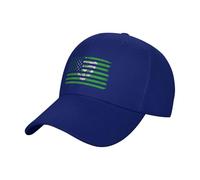 Estados Unidos Y La Bandera De La Parroquia De Trinity, Jersey. Unisex Gorra De Béisbol Ajustable Gorras Hip Hop Cómoda Snapback Cap para Deporte Golf Tenis